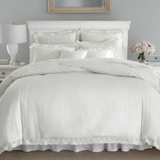 Laura Ashley Home - Twin Comforter Set, Reversible Cotton Bedding with Matching