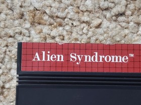 Alien Syndrome For The Sega Master System Complete Tested Working 1988 SMS