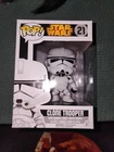 Funko Pop! Star Wars Clone Trooper #21 Action Figure with Protector