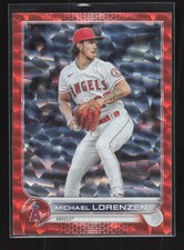 2022 Topps Update #US84 Michael Lorenzen Orange Rainbow Foil #/299