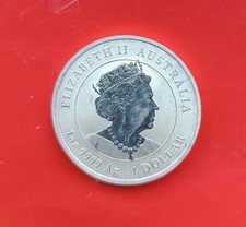 2020 1 Dollaro Argento 999/1000 1 OZ Australia "Lunar  III Anno del Topo"