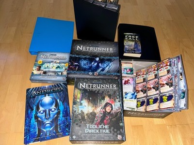 Android Netrunner - Komplette Sammlung mit ca. 2000 Karten + Extras