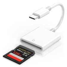 USB C SD Card Reader, Type C Memory Digital Camera Adapter One Slot SD for USBC