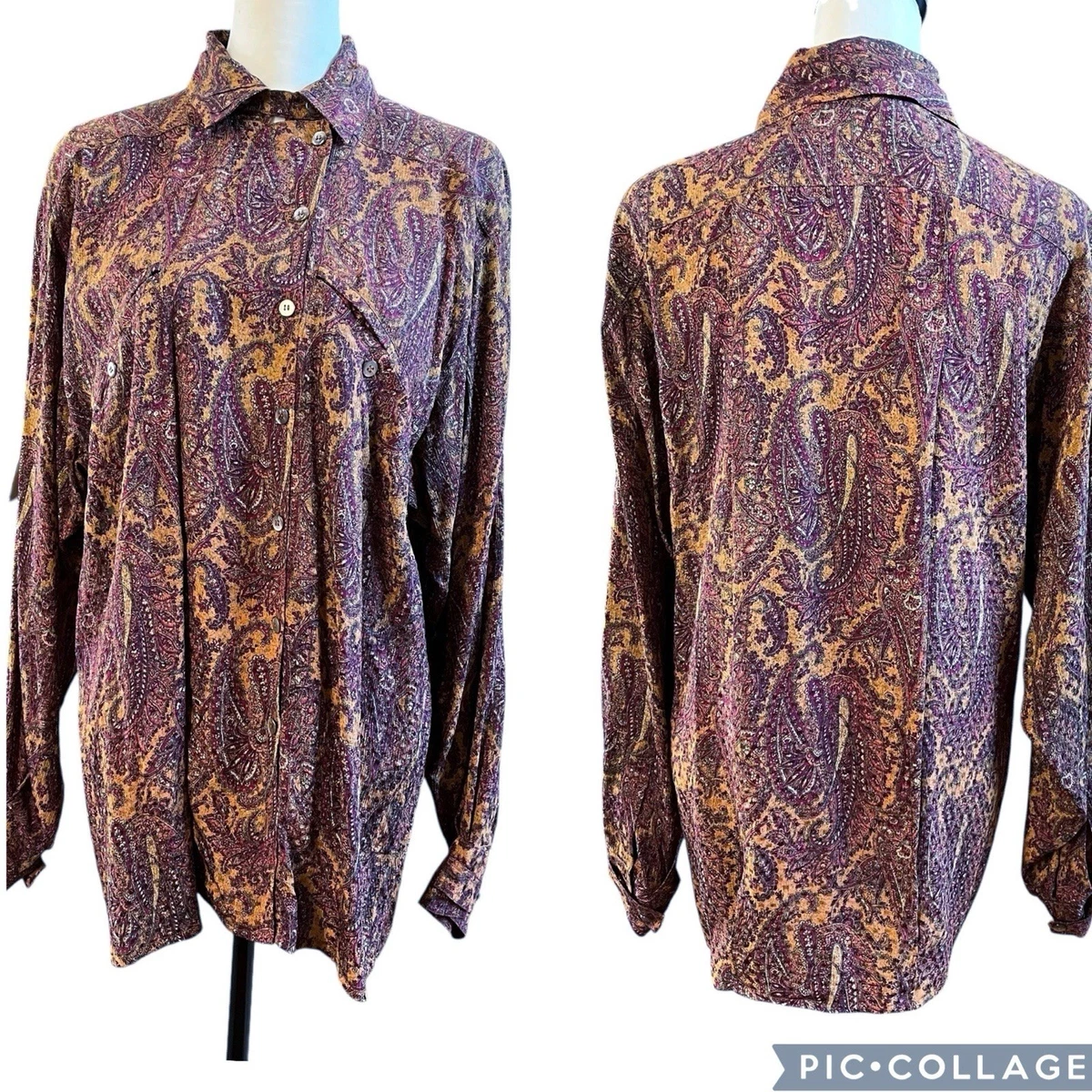 ESCADA Multi-Color 100% Silk Vintage Tops for Women for sale | eBay