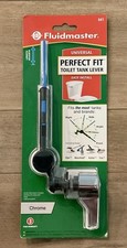 Fluidmaster 641 Perfect Fit Universal Toilet Tank Lever Chrome Model. New 