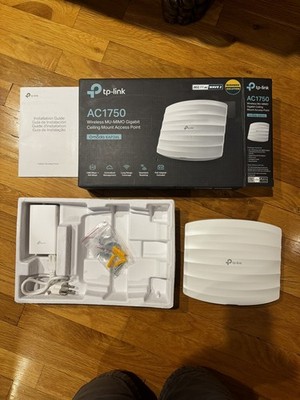TP-LINK EAP245 AC1750 Wireless Dual Band Gigabit Ceiling/Wall Mount Access Point