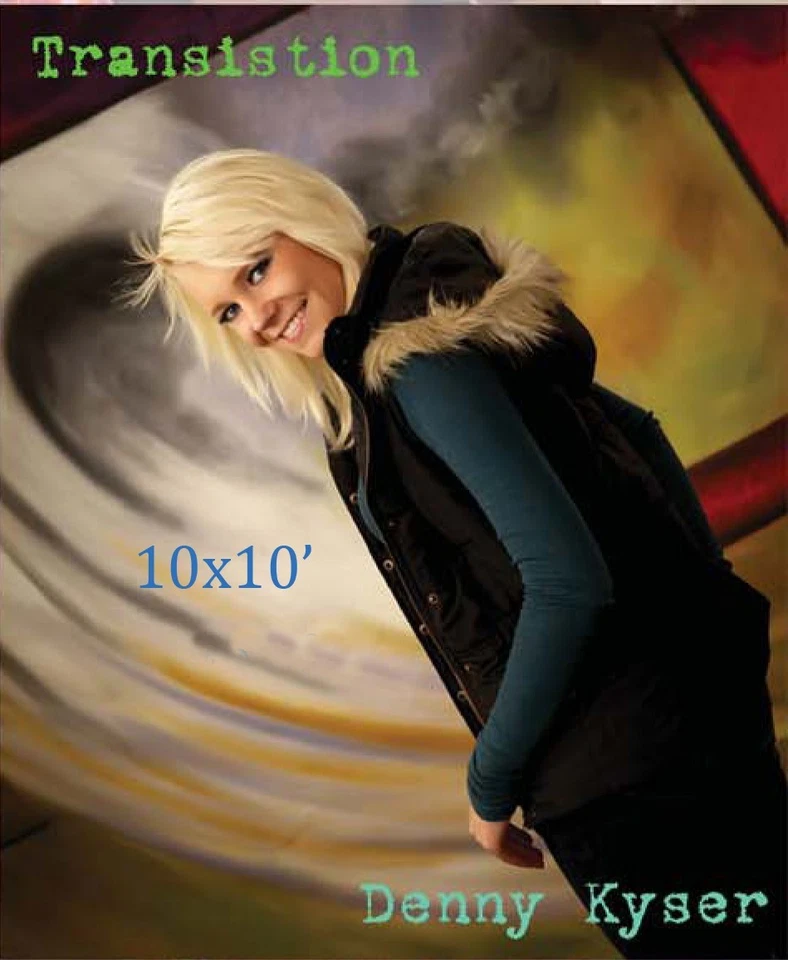  Senior  backgrounds - Bundle (3) , Excellent Condition Dennis Cole Hand Painted - Image 4 of 4