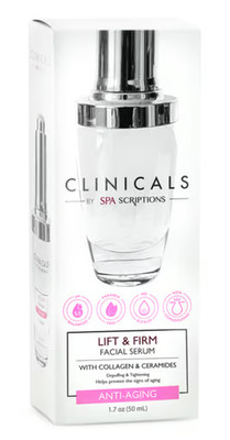 Clinicals by Spa Scriptions Lift & Firm Facial Serum 1.7oz, Collagen & Ceramides