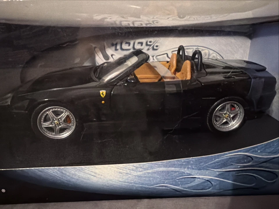 100% HOT WHEELS 1/18TH SCALE FERRARI BARCHETTA PININFARINA 1/18 SCALE NIB - Image 2 of 4