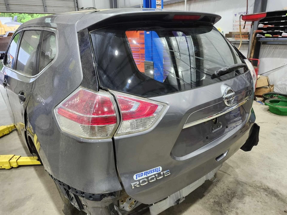 Conjunto de escotilla de maletero tapa elevadora manual Nissan Rogue 15-16 gris KAD OEM Foto 2 de 4