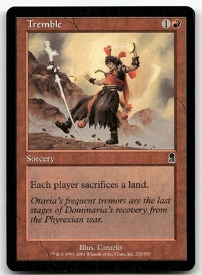 Tremble #225 (NM) Odyssey ODY Magic MTG