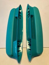 1957 Chevy Bel Air New Front 2 Or 4 Door Armrests Arm Rest Assemblies Turquoise