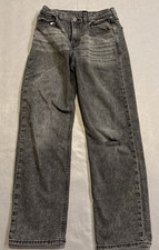 GAP Kids - High Rise '90s Loose Jeans in a washed black - Size 16