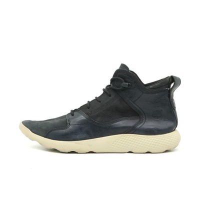 Timberland Herren FlyRoam Sneaker Schwarz Leder Knöchelhoch Athletics EU 44.5