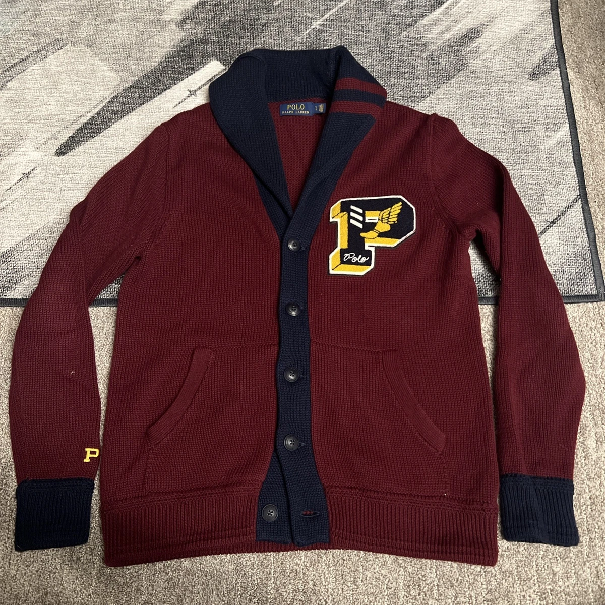 Polo Ralph Lauren Red Cardigan Sweaters for Men for sale | eBay