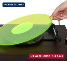 Acrylic Turntable Mat Vinyl Slipmat: 12 Inch Record Player Accessories Anti-St