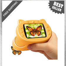 Handheld Digital Microscope for Kids 1000X 4K 2.4 Inch Portable Pocket STEM