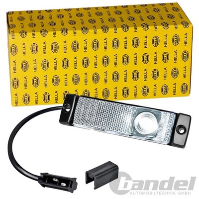 HELLA POSITIONSLEUCHTE MIT POSITIONSLICHT (LED) MIT RÜCKSTRAHLLICHT 24V LED 2PG
