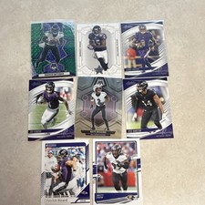 NFL Baltimore Ravens 8 Card Lot Jackson Bateman Flowers