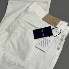 Peter Millar Crown Crafted 5 Pocket Pants Mens 35x32 White Twill