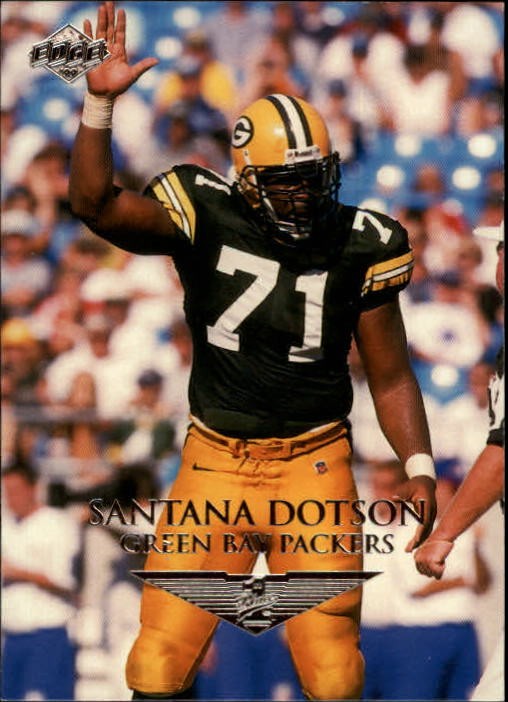 1999 Collector's Edge First Place #58 Santana Dotson - FB