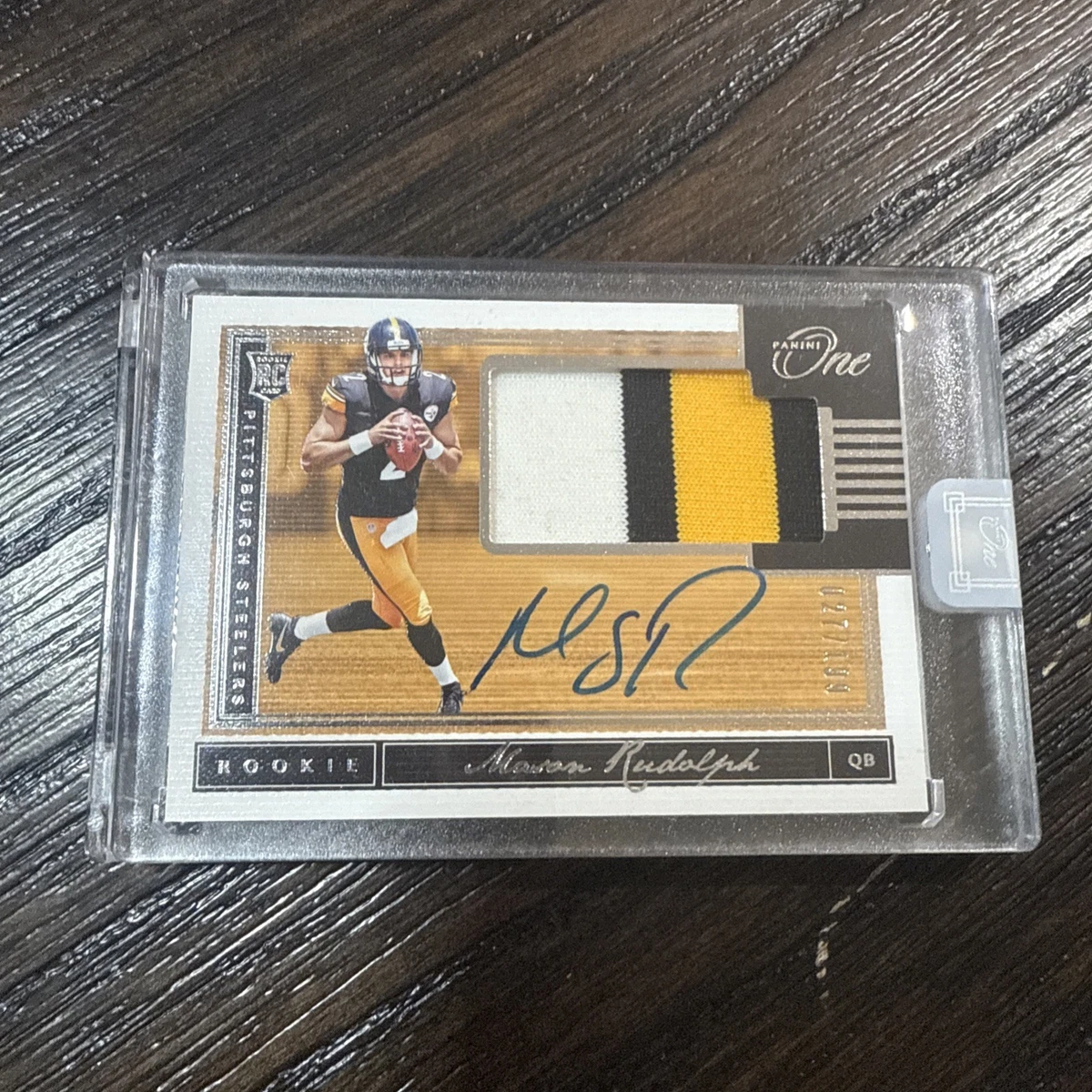 メイソン·ルドルフ [ パッチ サインカード] Mason Rudolph Trading Cards for sale | eBay