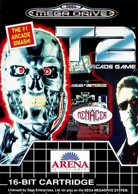 Terminator T2: The Arcade Game | SEGA Mega Drive | inkl. Anleitung |Zustand: GUT
