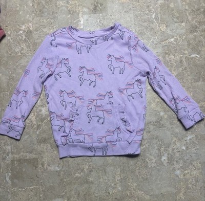 Children s 3T Garanimals Lavender Unicorn Knit Top