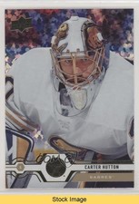 2019-20 Upper Deck Speckled Rainbow Foil Carter Hutton #263 READ 02va