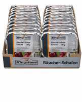 24X RäUcherschale Kirsche 90G Grill RäUcherchips Schale Set Grillen Neu