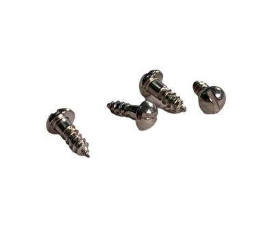 Truss Rod Cover Screws Flat Head Banjo Mandolin Traditional Sold In Pairs of 2