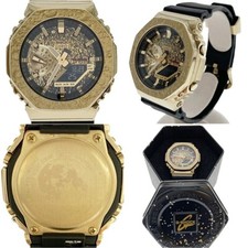 CASIO G-SHOCK GM-2100MG-1AJR Moon Analog Metal Covered Men's Black Excellent