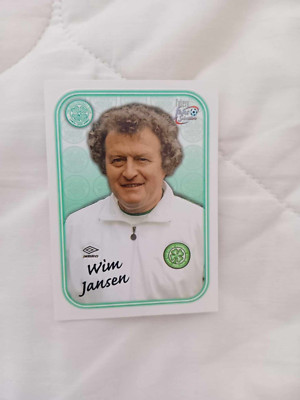 WIM JANSEN CELTIC FC CARD