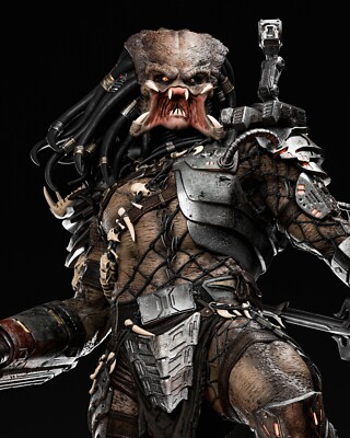 Blooded Predator Resin Modellbausatz Maßstab 1:6 15'' Baum Diorama Sockel unbemalt
