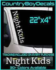 Night Kids (Initial-D) Sticker – Grafixpressions