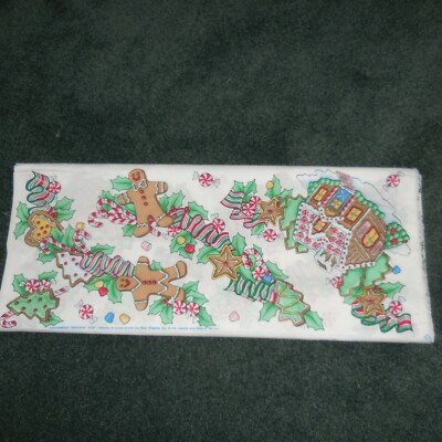 GINGERBREAD CHISTMAS  APPLIQUE  PANEL FROM DAISY KINGDOM #11102