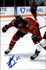 Ashton Bell Signed 4x6 Photo Women’s Hockey PWHL Ottawa Charge