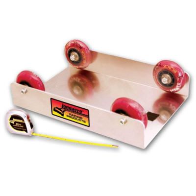 Longacre 52-50853 Aluminum Stagger Tire Roller with Tape - 0 in. - 120 in. Range