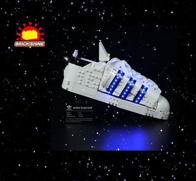 Brick Shine- GC Light Kit for Lego Adidas Originals Superstar 10282 (New Design)