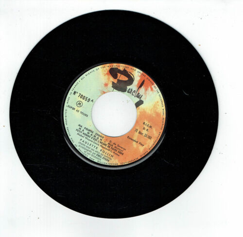 Paulette Rollin Vinyl 45 RPM EP Ma Doll Cherie - Ma Maman - Le P'Tit Quinquin - Picture 1 of 2