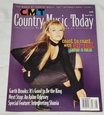CMT Country Music Today Magazine 2001 Issue 8 Vol 2 JAMIE O'NEAL Garth Brooks