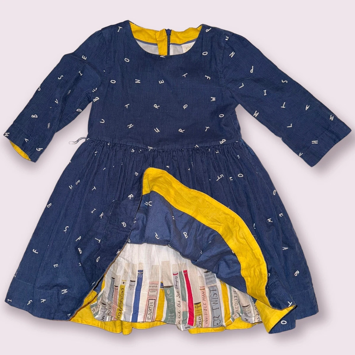 GUC Mini Boden Roald Dahl Matilda Dress, 5/6yrs