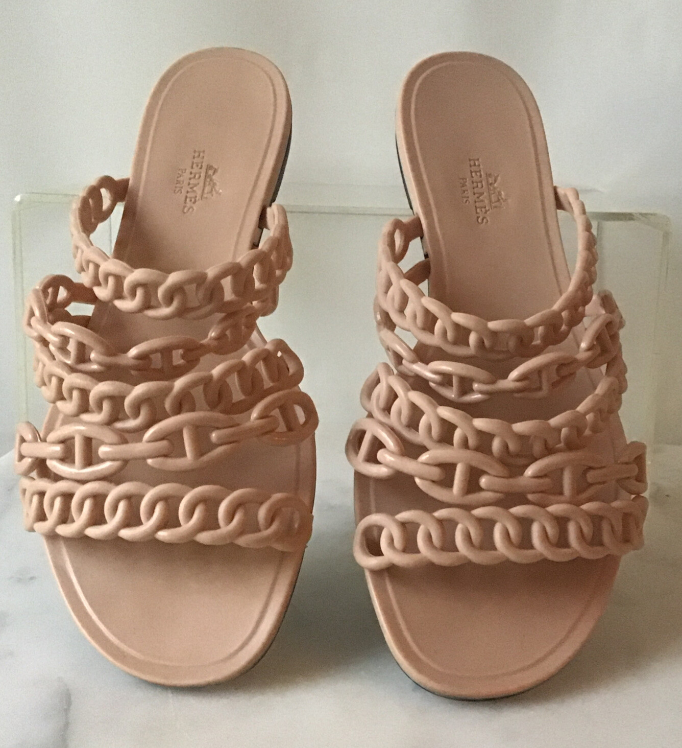 hermes jelly rivage sandals