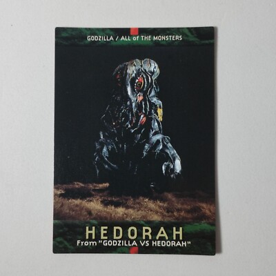 Godzilla Carddass 1996 #32 Hedorah From Godzilla vs Hedorah Bandai Japanese Card