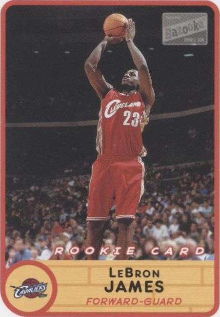 レブロン Lebron James 2003-04 Bazooka RC 2003-04 Bazooka - LeBron James #223 for sale | eBay