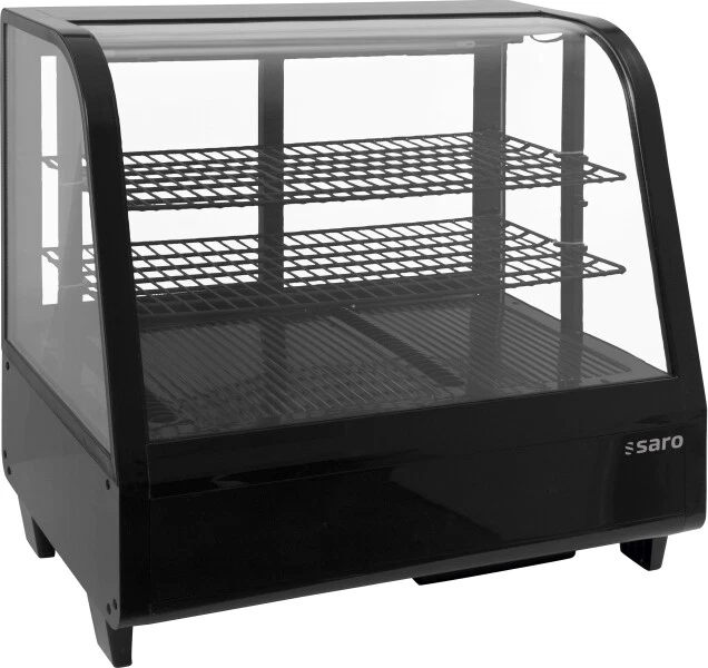 SARO Kühlvitrine, 100 Liter Modell Katrin Schwarz, Maße: B 695 X T 462 X H 670