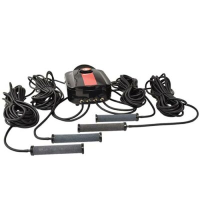EasyPro CAS4 Compact Pond Aeration Series - Quad Outlet Complete Kit