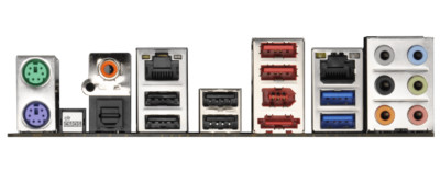 Asrock X79 Extreme7 - Blende - Slotblech - IO Shield