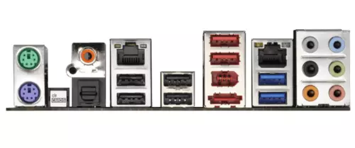 Asrock X79 Extreme7 - Blende - Slotblech - IO Shield