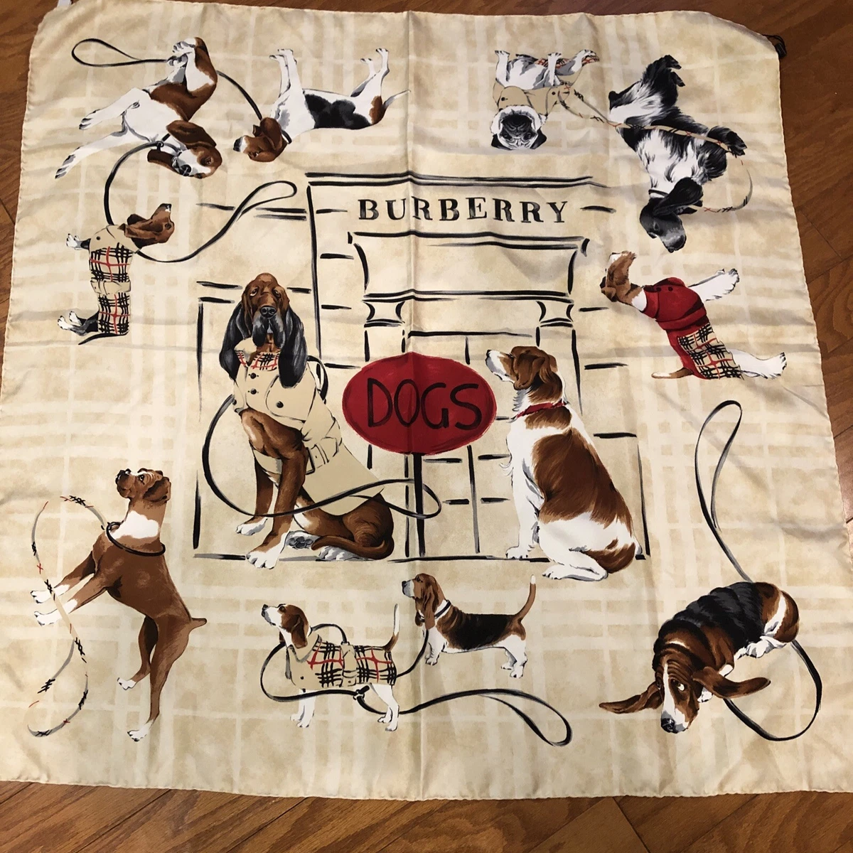 Burberry dog clearance scarf